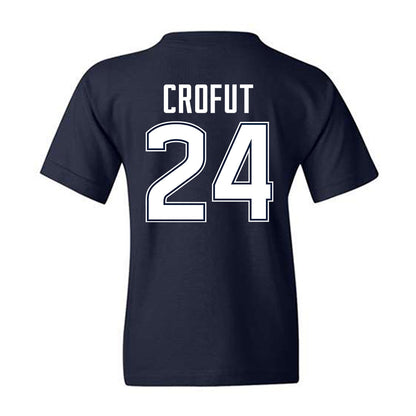 UConn - NCAA Football : Tashi Crofut - Classic Shersey Youth T-Shirt-1