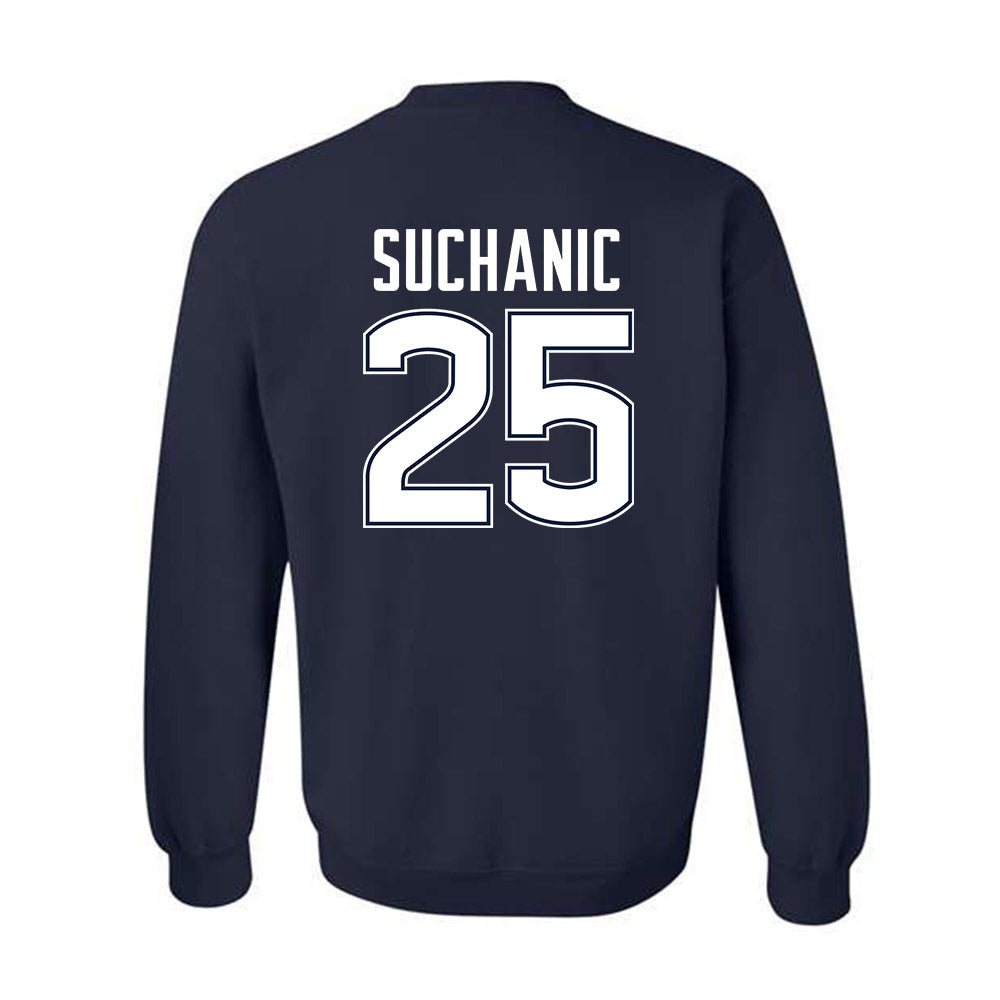 UConn - NCAA Football : Saxton Suchanic - Classic Shersey Crewneck Sweatshirt-1
