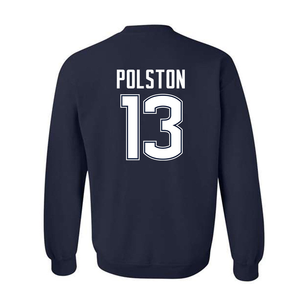 UConn - NCAA Football : Bo Polston - Classic Shersey Crewneck Sweatshirt-1