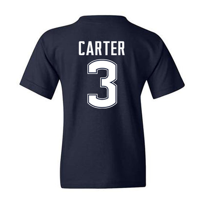 UConn - NCAA Football : Esean Carter - Classic Shersey Youth T-Shirt-1