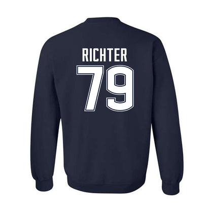 UConn - NCAA Football : Christian Richter - Classic Shersey Crewneck Sweatshirt-1