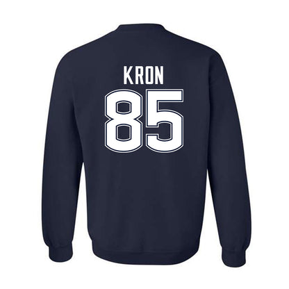 UConn - NCAA Football : Drew Kron - Classic Shersey Crewneck Sweatshirt-1