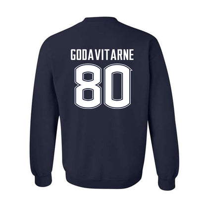 UConn - NCAA Football : Alex Godavitarne - Classic Shersey Crewneck Sweatshirt-1