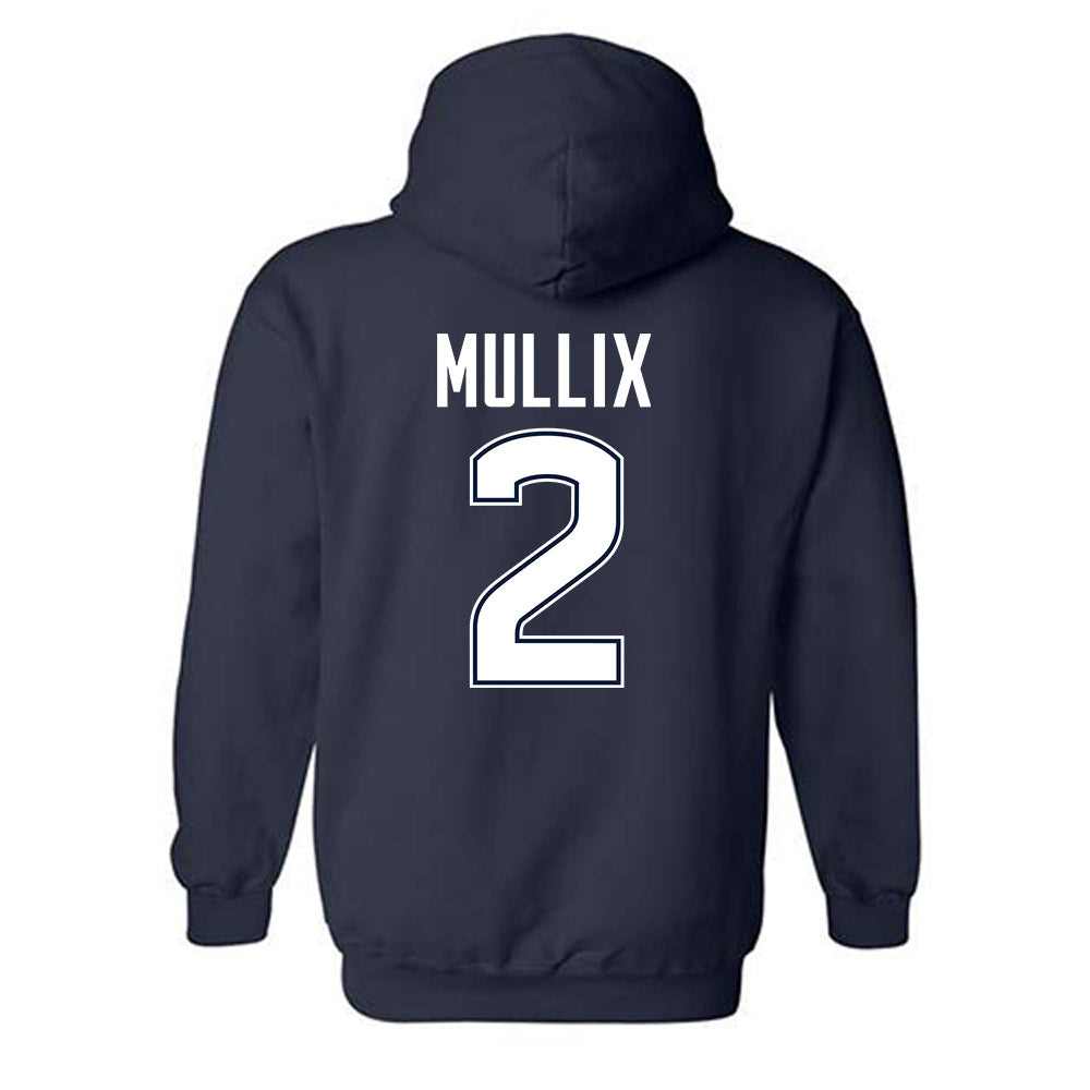 UConn - NCAA Football : Tahjae Mullix - Classic Shersey Hooded Sweatshirt-1