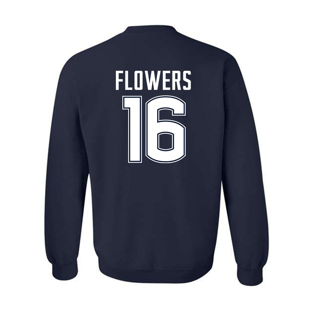 UConn - NCAA Football : Kamren Flowers - Classic Shersey Crewneck Sweatshirt-1