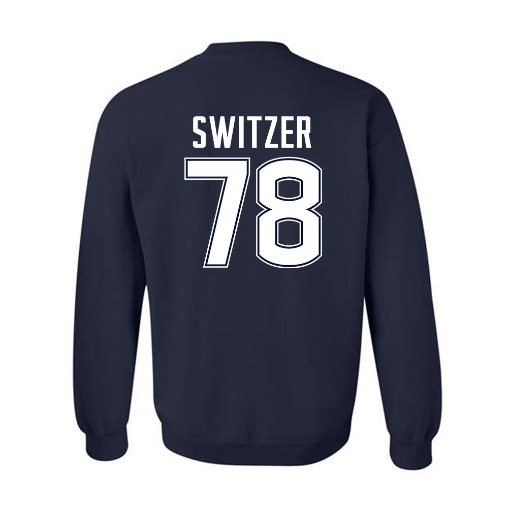 UConn - NCAA Football : Isiah Switzer - Classic Shersey Crewneck Sweatshirt-1