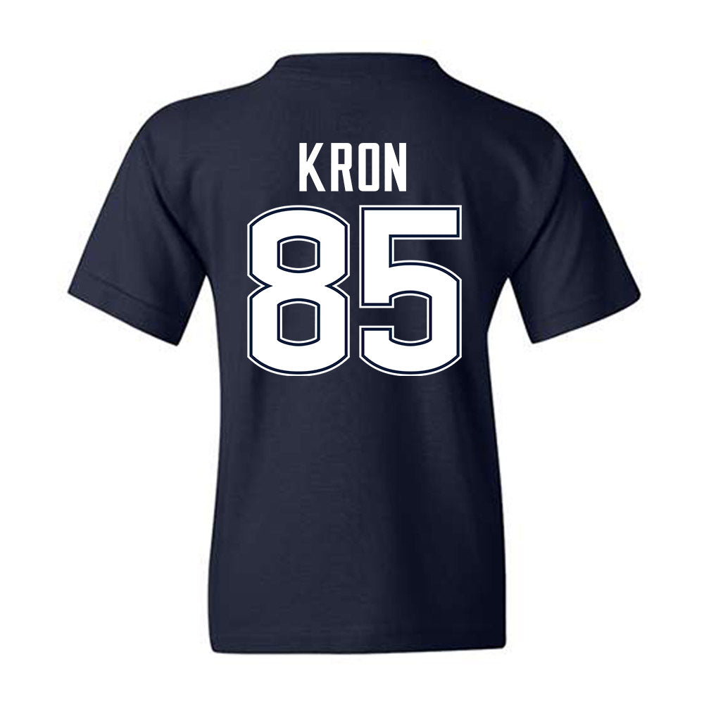 UConn - NCAA Football : Drew Kron - Classic Shersey Youth T-Shirt-1