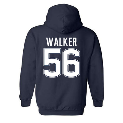 UConn - NCAA Football : Tamarus Walker - Classic Shersey Hooded Sweatshirt-1
