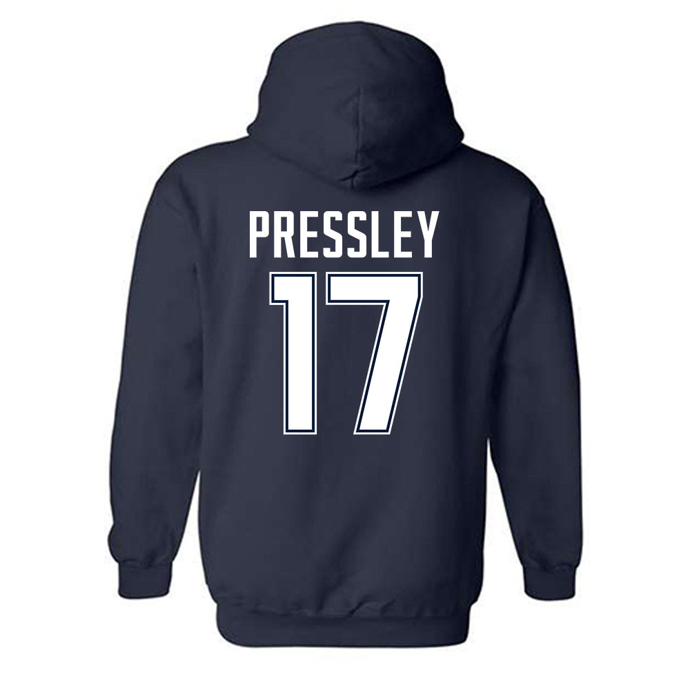 UConn - NCAA Football : Shamar Pressley - Classic Shersey Hooded Sweatshirt-1