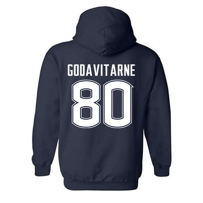 UConn - NCAA Football : Alex Godavitarne - Classic Shersey Hooded Sweatshirt-1