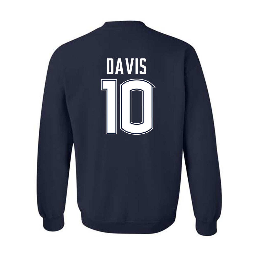 UConn - NCAA Football : Jayden Davis - Classic Shersey Crewneck Sweatshirt-1