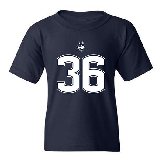 UConn - NCAA Football : Tyler Marescot - Classic Shersey Youth T-Shirt-0