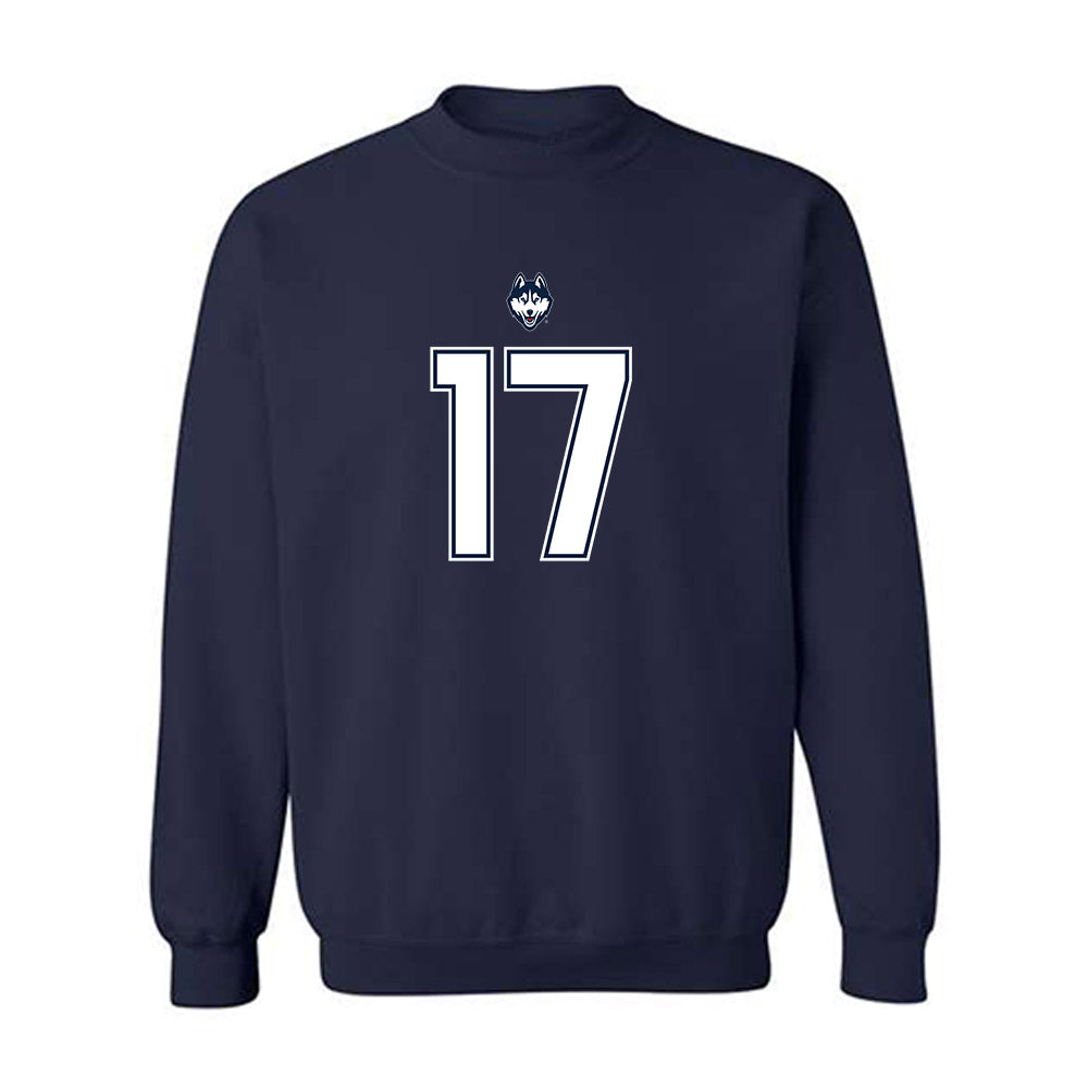 UConn - NCAA Football : Shamar Pressley - Classic Shersey Crewneck Sweatshirt-0