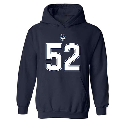 UConn - NCAA Football : Joshua Mickens - Classic Shersey Hooded Sweatshirt-0