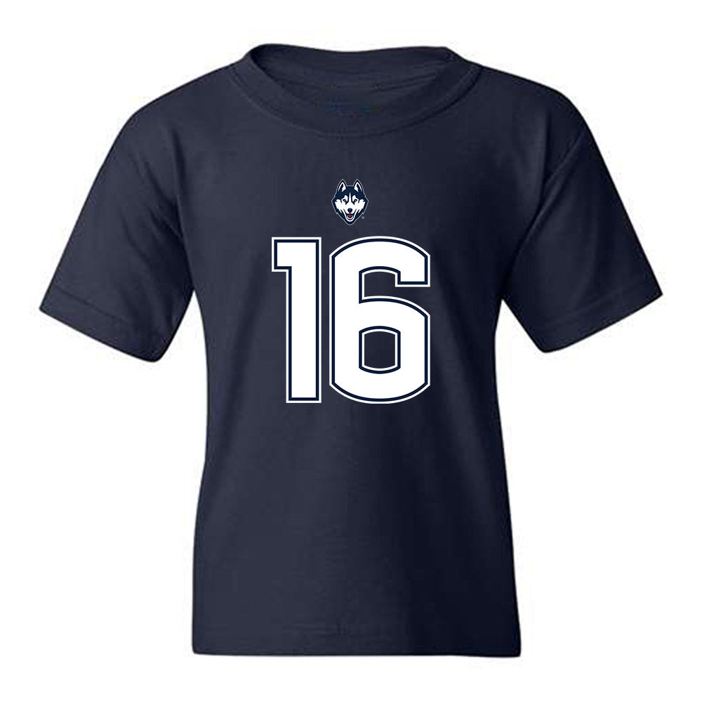 UConn - NCAA Football : Kamren Flowers - Classic Shersey Youth T-Shirt-0