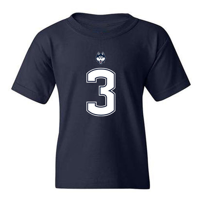 UConn - NCAA Football : Esean Carter - Classic Shersey Youth T-Shirt-0