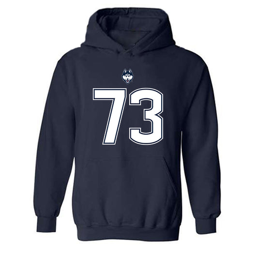 UConn - NCAA Football : Raphael Greene-Nyarko - Classic Shersey Hooded Sweatshirt-0