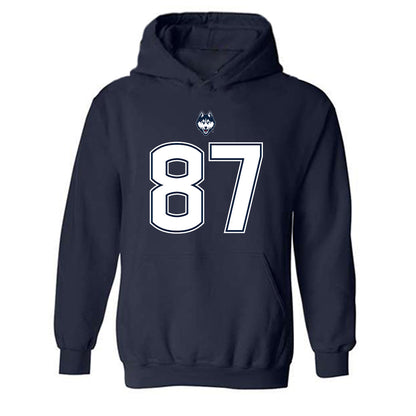 UConn - NCAA Football : Clemens Richter - Classic Shersey Hooded Sweatshirt-0