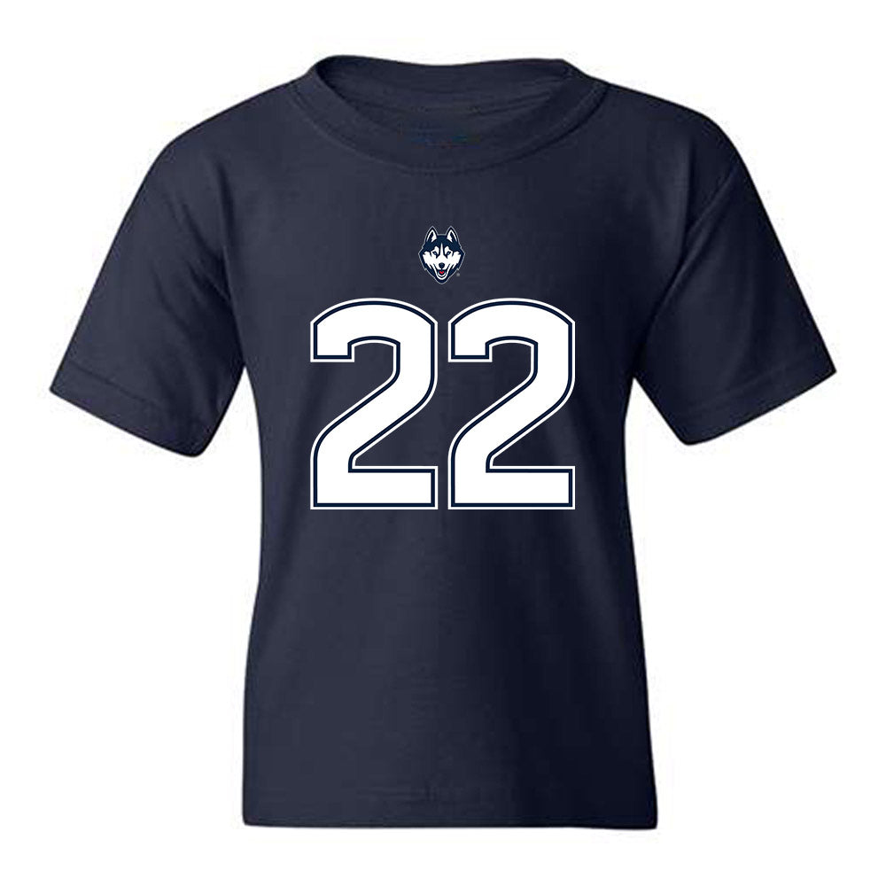 UConn - NCAA Football : Axavier Bridges-Brooks - Classic Shersey Youth T-Shirt-0