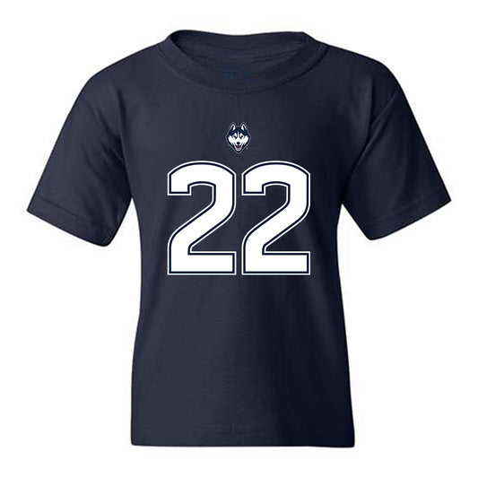 UConn - NCAA Football : Axavier Bridges-Brooks - Classic Shersey Youth T-Shirt-0