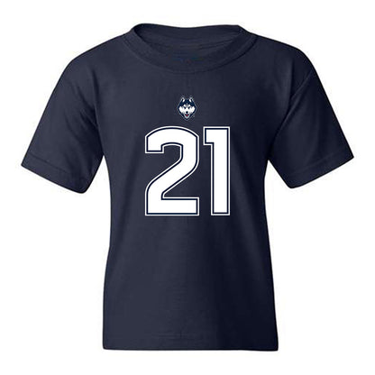 UConn - NCAA Football : Tracy Revels - Classic Shersey Youth T-Shirt-0