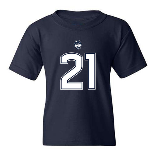 UConn - NCAA Football : Tracy Revels - Classic Shersey Youth T-Shirt-0