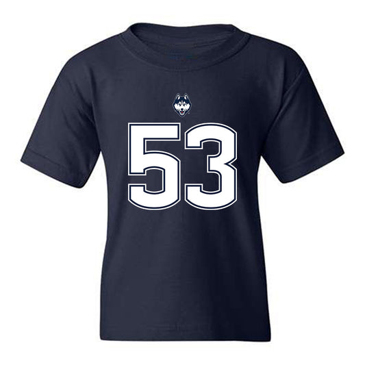 UConn - NCAA Football : Christos Zigoumis - Classic Shersey Youth T-Shirt-0