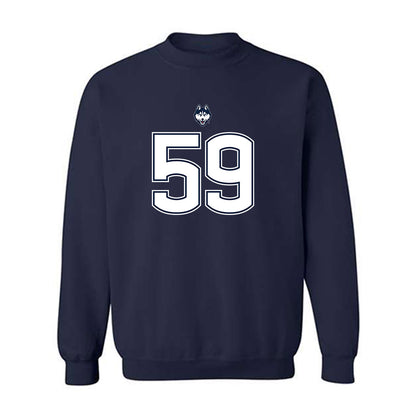 UConn - NCAA Football : David LaGanga - Classic Shersey Crewneck Sweatshirt-0