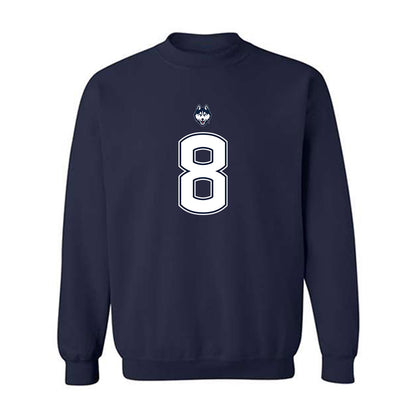 UConn - NCAA Football : Kylish Hicks - Classic Shersey Crewneck Sweatshirt-0
