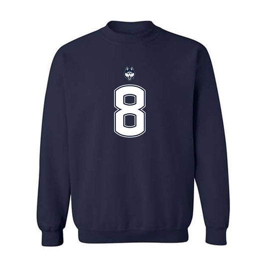 UConn - NCAA Football : Kylish Hicks - Classic Shersey Crewneck Sweatshirt-0