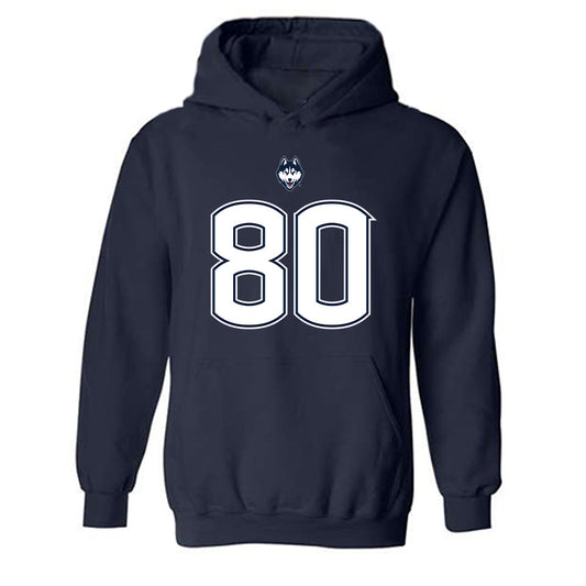 UConn - NCAA Football : Alex Godavitarne - Classic Shersey Hooded Sweatshirt-0