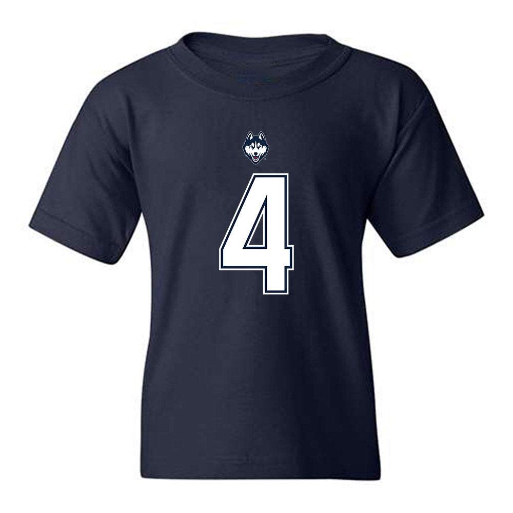 UConn - NCAA Football : Braedyn Moore - Classic Shersey Youth T-Shirt-0