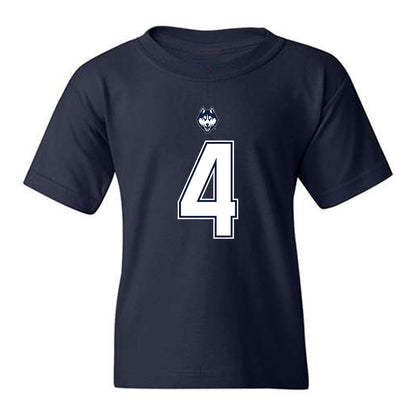 UConn - NCAA Football : Braedyn Moore - Classic Shersey Youth T-Shirt-0