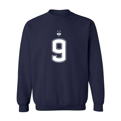 UConn - NCAA Football : Zakaih Saez - Classic Shersey Crewneck Sweatshirt-0