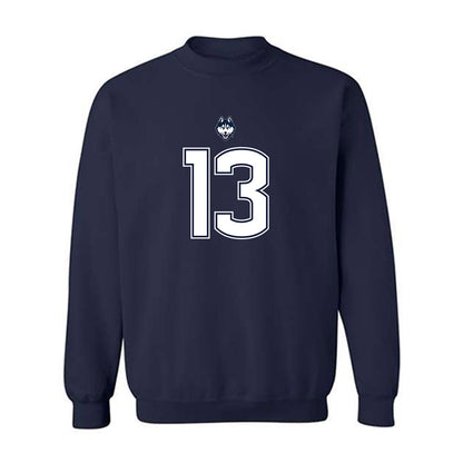 UConn - NCAA Football : Bo Polston - Classic Shersey Crewneck Sweatshirt-0