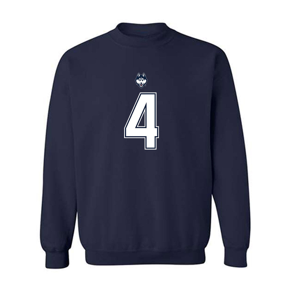UConn - NCAA Football : Braedyn Moore - Classic Shersey Crewneck Sweatshirt-0