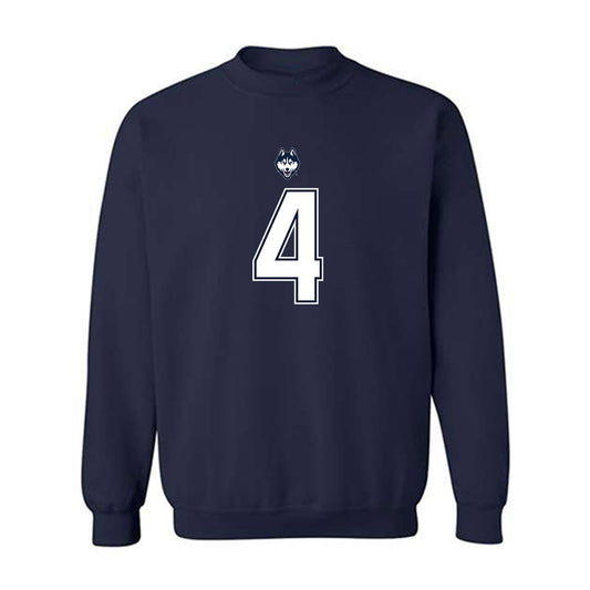 UConn - NCAA Football : Braedyn Moore - Classic Shersey Crewneck Sweatshirt-0