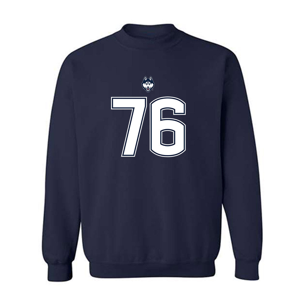 UConn - NCAA Football : Dominic Rivera - Classic Shersey Crewneck Sweatshirt-0