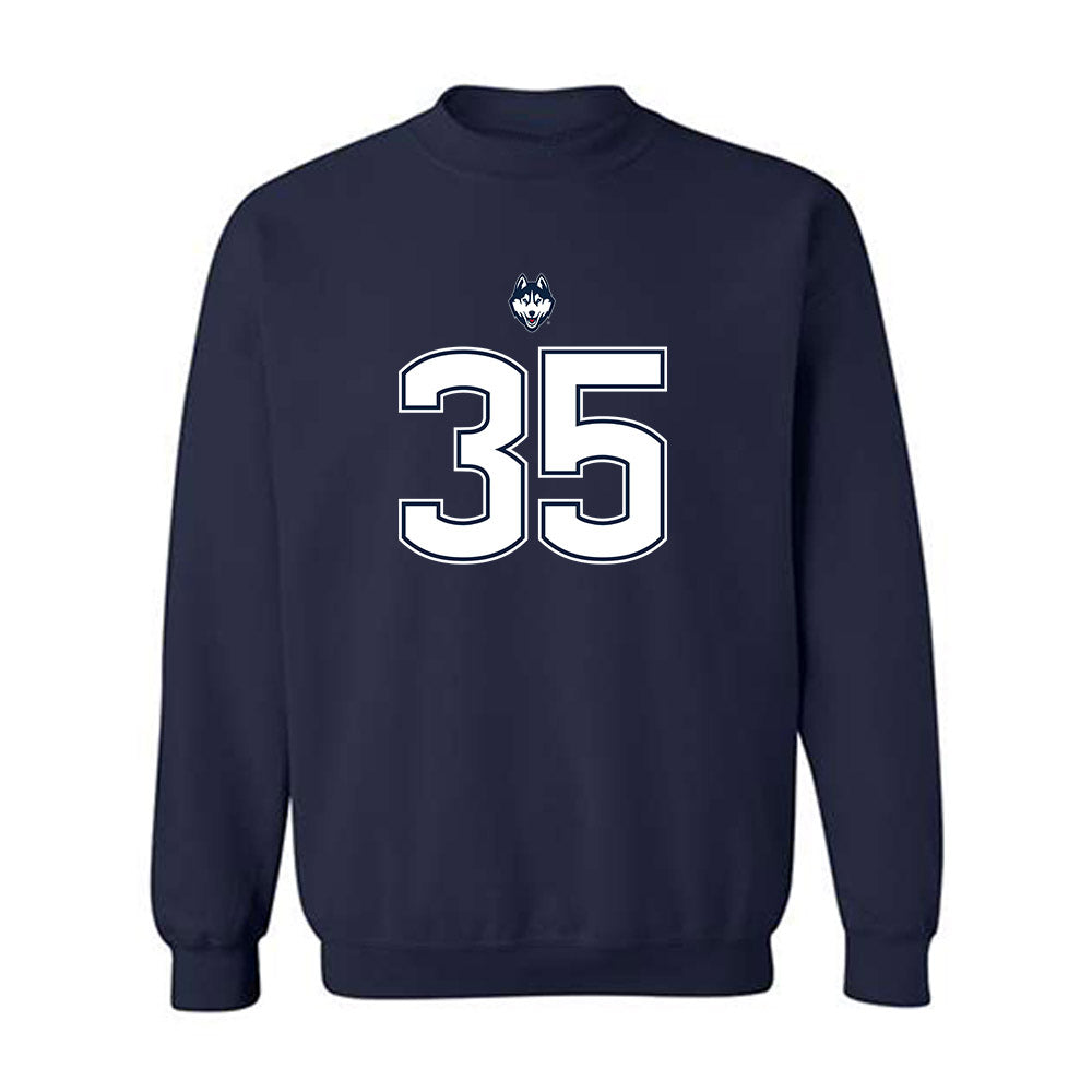 UConn - NCAA Football : Spencer Sullins - Classic Shersey Crewneck Sweatshirt-0