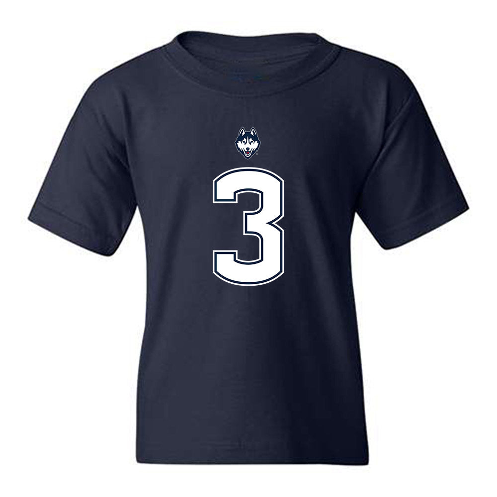 UConn - NCAA Football : Kenji Christian - Classic Shersey Youth T-Shirt-0