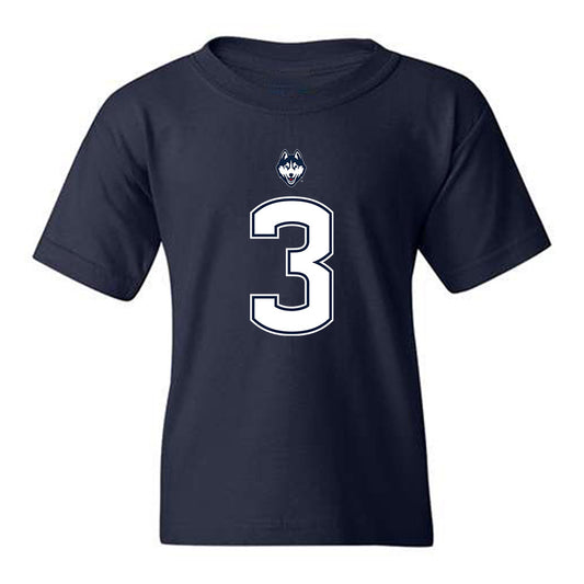 UConn - NCAA Football : Kenji Christian - Classic Shersey Youth T-Shirt-0