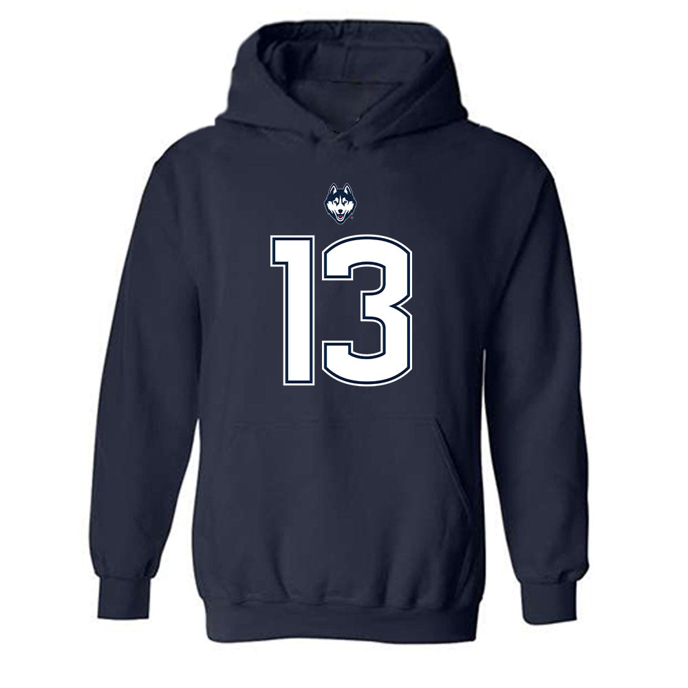 UConn - NCAA Football : Jayden Price - Classic Shersey Hooded Sweatshirt-0