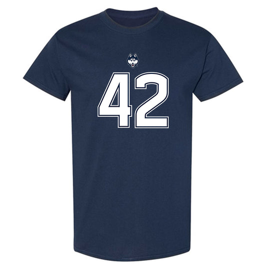 UConn - NCAA Football : Michael Burton Jr - Classic Shersey T-Shirt-0