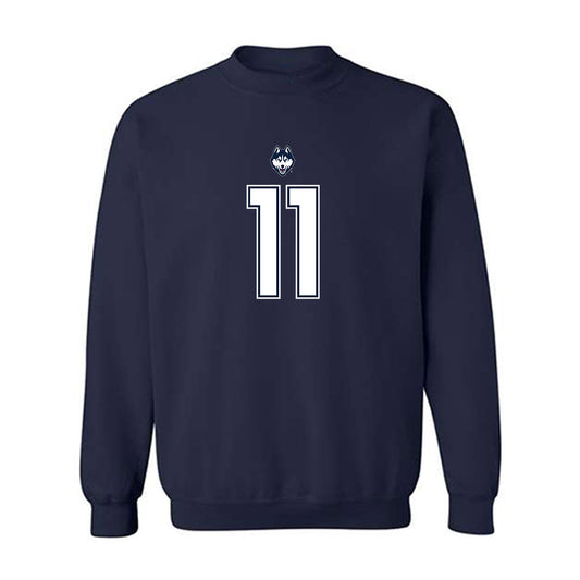 UConn - NCAA Football : Ryder Treadway - Classic Shersey Crewneck Sweatshirt-0