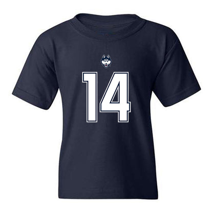 UConn - NCAA Football : Emanuel Ross - Classic Shersey Youth T-Shirt-0