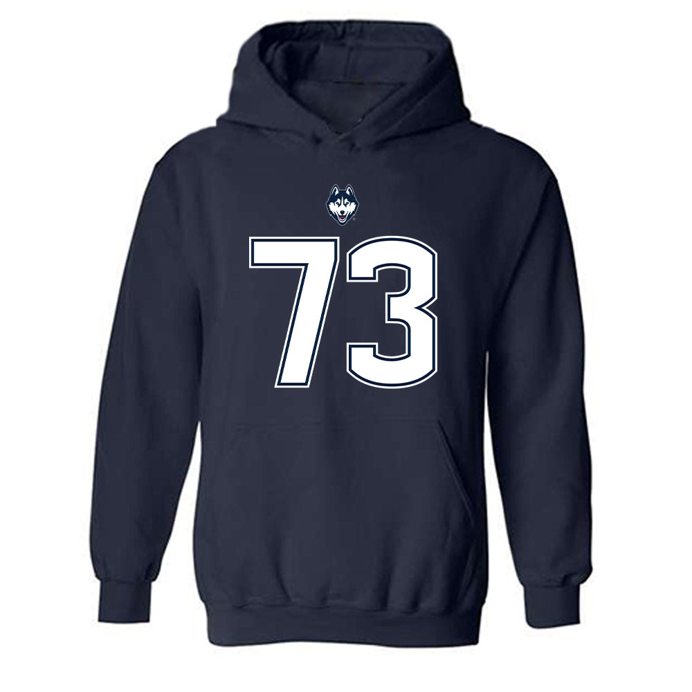UConn - NCAA Football : Raphael Greene-Nyarko - Classic Shersey Hooded Sweatshirt-0