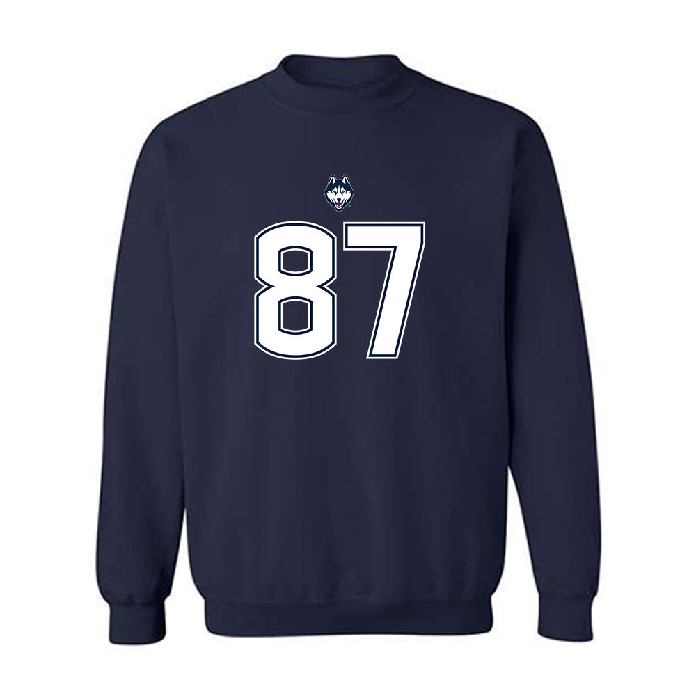 UConn - NCAA Football : Clemens Richter - Classic Shersey Crewneck Sweatshirt-0