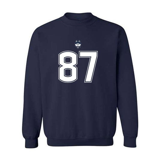 UConn - NCAA Football : Clemens Richter - Classic Shersey Crewneck Sweatshirt-0