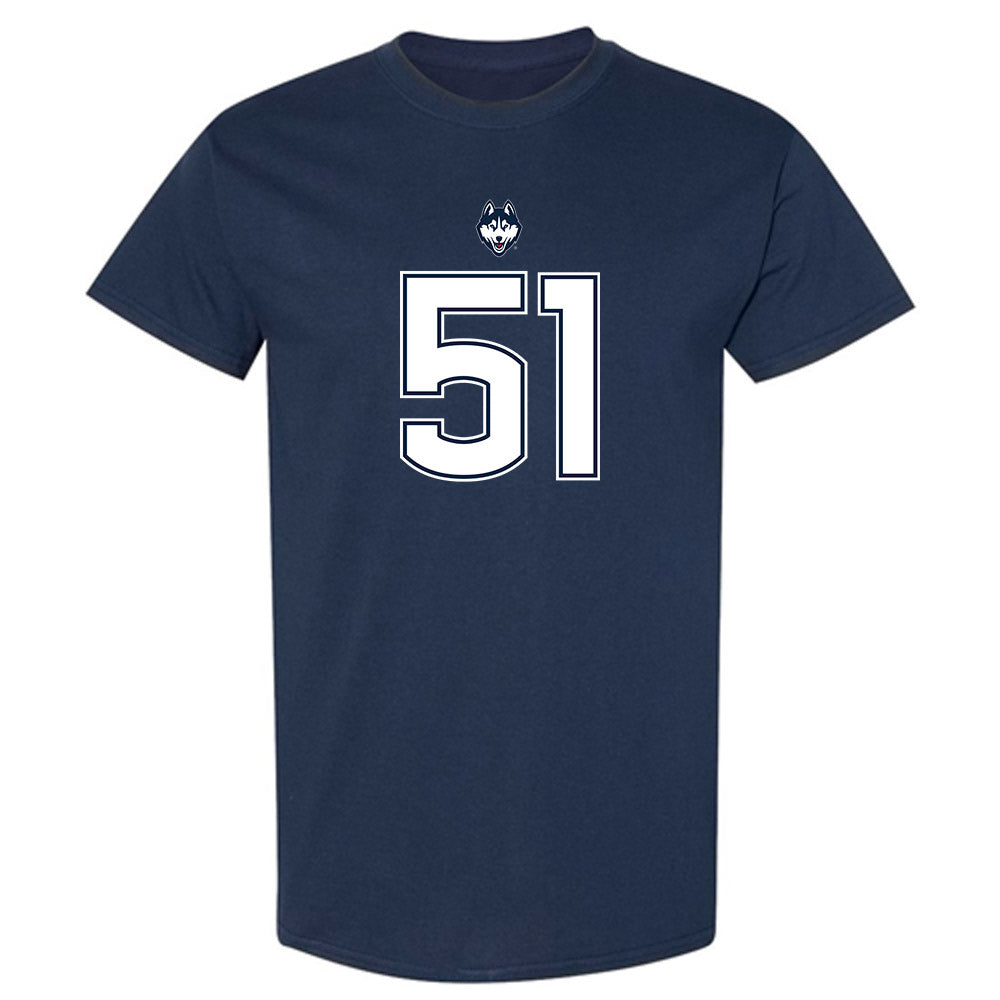 UConn - NCAA Football : Joe McGann - Classic Shersey T-Shirt-0