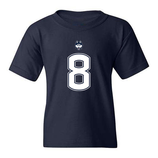 UConn - NCAA Football : Kylish Hicks - Classic Shersey Youth T-Shirt-0